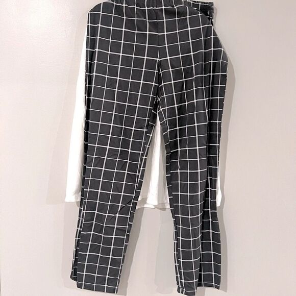 FAMILY PAJAMAS Matching Women's Mama Deer Mix It Family Pajama Set, grey New S - Picture 9 of 10